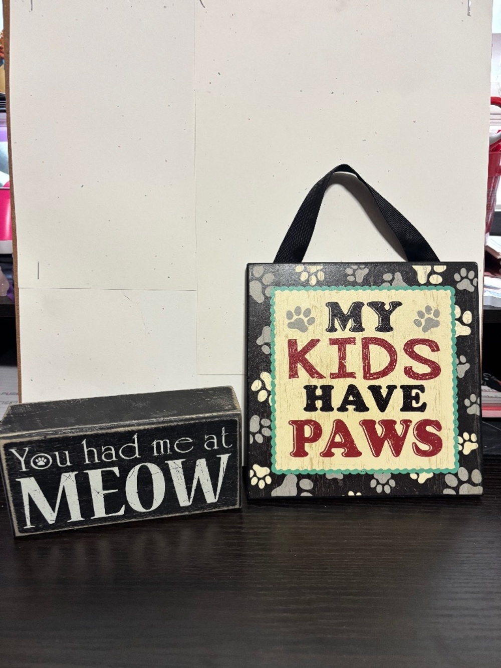 Cat Decor Signs